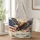 Soaring Bald Eagle And Rustic American Flag For July Fourth Patriotic Americana Style Quilted Tote Bag - 1