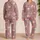 Retro Seashell Coastal Lounge for Women on Relaxed Beach Getaways and Vacation Nights Satin Pajamas Set - 2