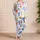 Watercolor Fish Sleepwear For Women Summer Vacation Cozy Coastal Lounge Set At Home Satin Pajamas Set - 4
