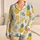 Tropical Pineapple Motifs For Vacation Getaways And Easy Resort Style Gift For Her Satin Pajamas Set - 1