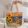 Sunflower Daisy Meadow at Sunset for Garden Lovers and Nature-Inspired Gift Giving Quilted Tote Bag - 5