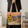 Sunflower Daisy Meadow at Sunset for Garden Lovers and Nature-Inspired Gift Giving Quilted Tote Bag - 4