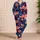 Bold Americana Flag Motif for Fourth of July, Beach Days, and Casual Summer Style Satin Pajamas Set - 4