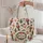 Vintage Nutcracker Soldiers and Ornaments for Christmas Gifting and Festive Errands Quilted Tote Bag - 5
