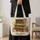 Vintage Book Stack and Garden Blooms for Reading Days, Libraries, and Book Lovers Everywhere Quilted Tote Bag - 4
