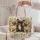 French Bulldog Puppies With Wildflowers for Dog Lovers and Springtime Gifts Quilted Tote Bag - 5