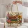 Vintage Floral Book Stack for Garden Reading Days, A Thoughtful Gift for Book Lovers Quilted Tote Bag - 5