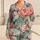 Botanical Peony Blooms For Cozy Nights And Gift Giving For Women Satin Pajamas Set - 1