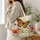Monarch Butterfly Wildflower Garden for Nature Lovers and Spring Gift Giving Quilted Tote Bag - 3
