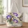 Hummingbirds And Morning Glories For Garden Lovers And Nature Inspired Gifts For Her Quilted Tote Bag - 1
