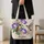 Hummingbirds And Morning Glories For Garden Lovers And Nature Inspired Gifts For Her Quilted Tote Bag - 4