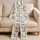 Cute Panda Face Loungewear for Cozy Bedtime, Sleepovers, and Gift Giving for Women Satin Pajamas Set - 5