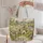 Sheep and Lamb Meadow Scene for Cottagecore Laundry Days and Farmhouse Home Lovers Quilted Tote Bag - 5