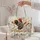 Farmhouse Chicken Hen Flock for Rustic Laundry Days and Country Home Lovers Quilted Tote Bag - 5