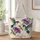 Hummingbird Pair Among Violet Blooms for Nature-Loving Gardeners and Birdwatchers Gift Quilted Tote Bag - 1