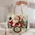 Santa Claus Christmas Snowflake Scene for Festive Holiday Gifting and Winter Cheer Quilted Tote Bag - 5