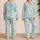 Smiling Fried Egg Motif For Cozy Bedtime, Giftable Lounge Style For Women At Home Satin Pajamas Set - 2