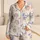 Cute Puppy And Beach Ball Sleepwear For Cozy Nights, Gifts, And Playful Lounging At Home Satin Pajamas Set - 1
