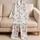 Cute Puppy And Beach Ball Sleepwear For Cozy Nights, Gifts, And Playful Lounging At Home Satin Pajamas Set - 5