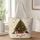 Evergreen Christmas Tree And Gift Holiday Cheer For Festive Winter Celebrations Quilted Tote Bag - 1
