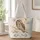 Owl Crescent Moon and Stars for Cozy Christmas Nights and Winter Gift Giving Women Quilted Tote Bag - 1