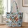 Vintage Christmas Collage for Retro Holiday Cheer and Winter Gift Giving Quilted Tote Bag - 1