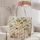 School Bus, Pencil & Sunflower Classroom Motifs for Back to School Teacher Gift Style Quilted Tote Bag - 5