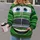 Expressive Green Vintage Car Character for Cosplay Events and Birthday Celebrations All-over Print Hoodie (Lightweight) - 2