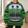 Expressive Green Vintage Car Character for Cosplay Events and Birthday Celebrations All-over Print Hoodie (Lightweight) - 6