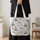 Sailboat Seashell Starfish Coastal Motif for Summer Beach Days and Seaside Getaways Quilted Tote Bag - 4