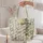 Christian Dove And Floral Cross Faith Gift For Her, Peaceful Everyday Inspiration Quilted Tote Bag - 5
