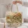 Autumn Cottage Sheep and Meadow Scene for Cozy Country Living Gifts Quilted Tote Bag - 5