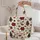 Christmas Patchwork Poinsettias, Trees And Snowflakes For Cozy Holiday Giving Quilted Tote Bag - 5