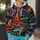 Neon Roadside Auto Sign Collage for Road Trips, Retro Americana Fans and Night Drives All-over Print Hoodie (Lightweight) - 5