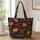 Autumn Maple And Fern Leaves For Thanksgiving Gatherings And Cozy Fall Season Style Quilted Tote Bag - 1