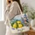 Amalfi Lemon Olive Still Life for Italian Summer Lovers and Coastal Escapes Quilted Tote Bag - 3