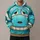 Teal Cartoon Race Car Costume Style for Halloween Parties and Racing Fan Gifts All-over Print Hoodie (Lightweight) - 1