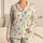 Cheerful Heart Confetti For Cozy Nights, Sweet Gifts, Relaxed Lounging At Home Satin Pajamas Set - 1