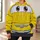 Yellow Smiling Car Costume Look for Theme Park Days and Family Road Trips Together All-over Print Hoodie (Lightweight) - 6
