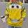 Yellow Smiling Race Car Costume Look for Motorsports Fans, Cosplay Events and Parties All-over Print Hoodie (Lightweight) - 2