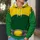Green And Yellow Tentacled Villain Costume For Comic Con Cosplay Fans All-over Print Hoodie (Lightweight) - 5