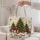 Christmas Trees, Candy Canes and Gifts for Cozy Winter Holiday Giving Quilted Tote Bag - 5