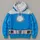 Blue Futuristic Team Uniform Costume for Cosplay Events and Comic Con Fans All-over Print Hoodie (Lightweight) - 4