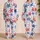 Patriotic Star Field In Red, Blue, And White For Summer Lounging Adults And Gifts Satin Pajamas Set - 2