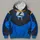 Blue And Charcoal Superhero Uniform For Comic Con Cosplay Fans All-over Print Hoodie (Lightweight) - 4