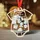 Personalized Baby's First Christmas Ornament – Custom Birth Announcement Onesie Shaker Keepsake - 4