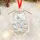 Personalized Baby's First Christmas Ornament – Custom Birth Announcement Onesie Shaker Keepsake - 2
