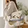 Mallard Ducks Over Alpine Lake for Nature Lovers and Woodland Bird Enthusiasts Quilted Tote Bag - 3
