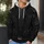 Black Tactical Armor Look for Cosplay, Conventions and Action-Fan Events All-over Print Hoodie (Lightweight) - 5