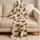 Warm Ivory Football Motif Cozy Game Day Comfort For Fans And Weekend Relaxing Nights Satin Pajamas Set - 5